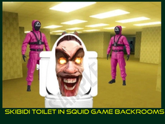 Peli Skibidi Toilet in Squid Game Backrooms