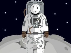 Peli Stickman in Space