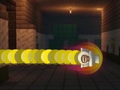 Peli Skibidi Toilet Snake.io in Minecraft