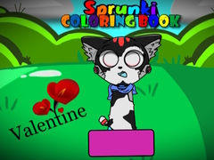 Peli Sprunki Valentine Coloring book