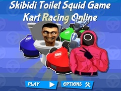 Peli Skibidi Toilet Squid Game Kart Racing Online
