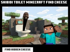 Peli Skibidi Toilet Minecraft Find Cheese