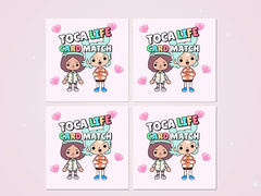 Peli Toca Life Memory Card Match