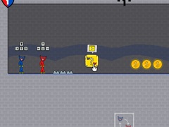 Peli Stickman Huggy Party Duo