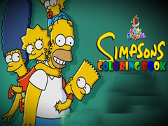 Peli Back To School Simpsons Coloring Book