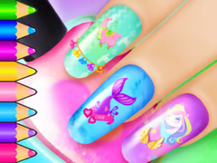 Peli Coloring Book: Nail Art Salon