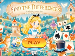 Peli Find The Differences: Alice In Wonderland