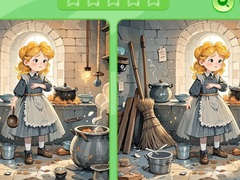 Peli Find The Differences: Cinderella