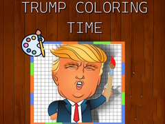 Peli Trump Coloring Time