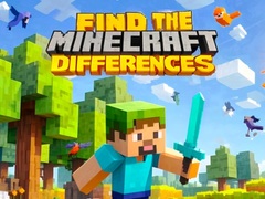 Peli Find The Differences: Minecraft