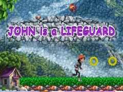 Peli John is a lifeguard