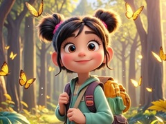 Peli Find The Differences: Unicorn Forest