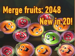 Peli Merge fruits: 2048 New in 2D!