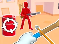 Peli Stickman Archer Shooting Arrows at Reds
