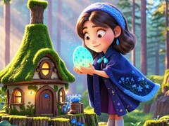 Peli Find The Differences: Little Witch