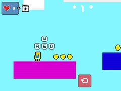 Peli 2d Obby Rainbow Parkour