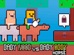 Peli Baby Noob vs Baby Obby Horse