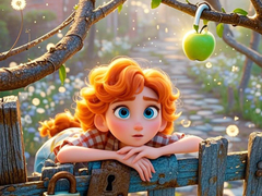 Peli Find The Differences: Green Apple