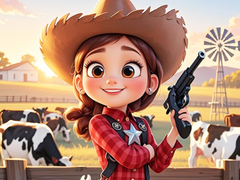 Peli Find The Differences: Cow Farm