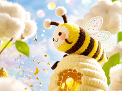 Peli Find The Differences: Little Bee's Adventure