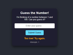 Peli Number Guessing