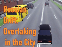 Peli Russian Drift: Overtaking in the City