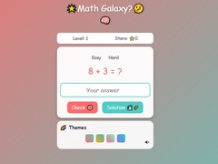 Peli Math Galaxy