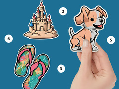 Peli Sticker Book Puzzle Color By Number