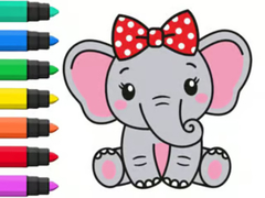 Peli Coloring Book: Elephant