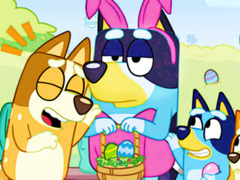 Peli Jigsaw Puzzle: Bluey Easter Dress Up