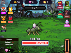 Peli RPG Idle Clicker