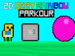 Peli 2D Obby Rainbow Parkour