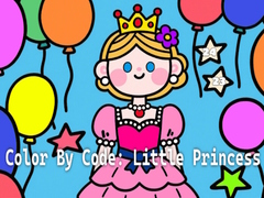 Peli Color By Code: Little Princess
