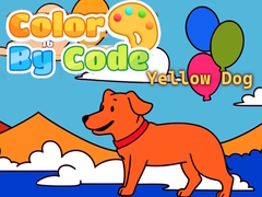Peli Color By Code: Yellow Dog