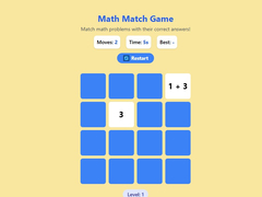 Peli Math Match Game