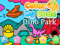 Peli Color By Code Dino Park