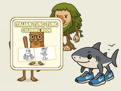 Peli Tung Tung Sahur Coloring Book