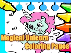 Peli Magical Unicorn Coloring Pages