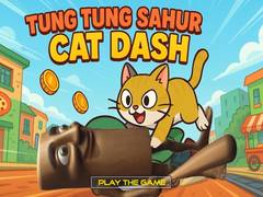 Peli Tung Tung Sahur Cat Dash