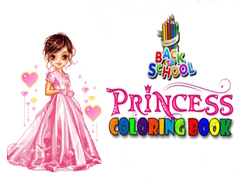 Peli Back To School Princess Coloring Book