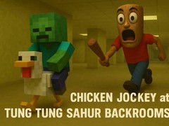 Peli Chicken Jockey at Tung Tung Sahur Backrooms