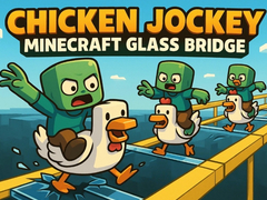 Peli Chicken Jockey: Minecraft Glass Bridge