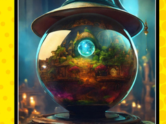 Peli Wizard Jigsaw Puzzle