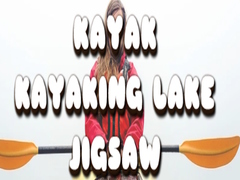 Peli Kayak Kayaking Lake Jigsaw