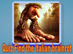 Peli Quiz Find the Italian brainrot 