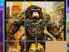 Peli Gorilla Sliding Puzzles