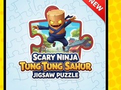Peli Scary Ninja Tung Tung Sahur Jigsaw Puzzle