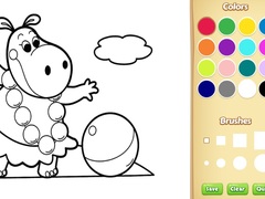 Peli Baby Farm Animals Coloring Book for Kids