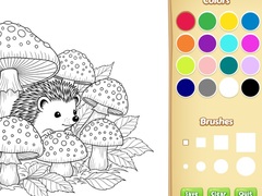 Peli Cartoon Animal Coloring Book for Kids