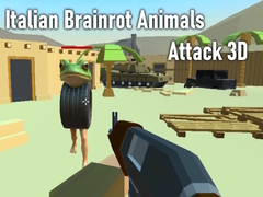Peli Italian Brainrot Animals Attack 3D